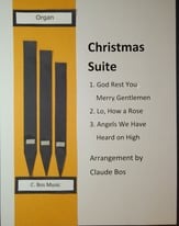 Christmas Suite Organ sheet music cover
